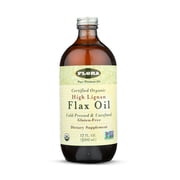 Pack Of 4 Flora Health Flax Oil Hi Lignan Organic 17 Oz