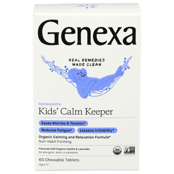 (Pack Of 4) Genexa Kids Calm Keeper 60 Tablets