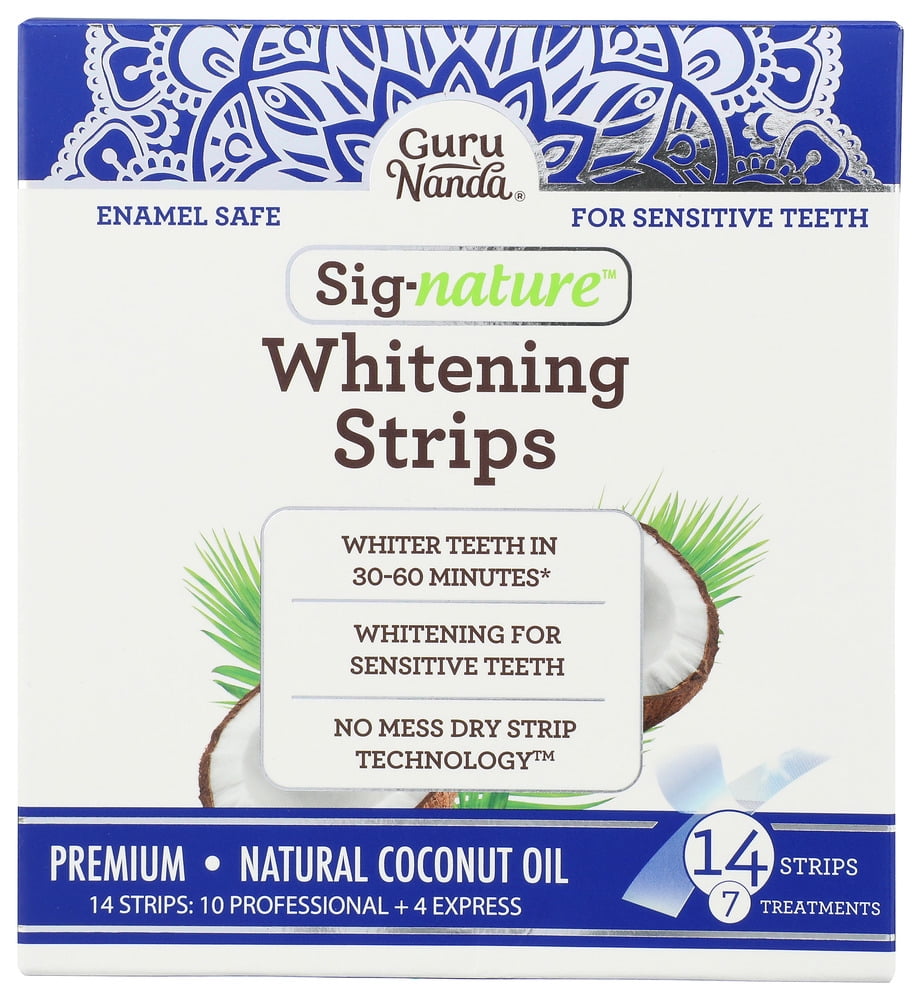 (Pack Of 4) Gurunanda Strips Teeth Whitening 14 Pack