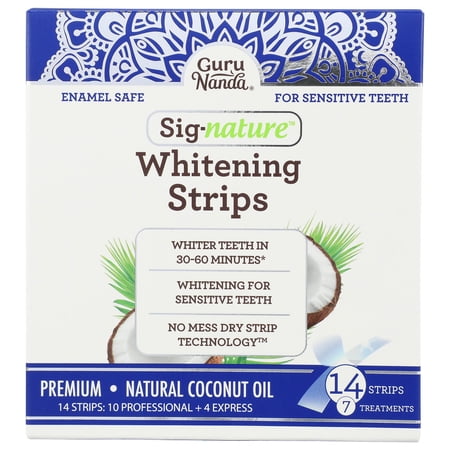 (Pack Of 4) Gurunanda Strips Teeth Whitening 14 Pack