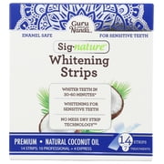 Pack Of 4 Gurunanda Strips Teeth Whitening 14 Pack