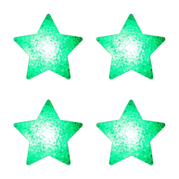 Pack Of 4 Handheld Star Lights For Dance Performances Stage Property Party Decorations Bright LED Glowing Effect
