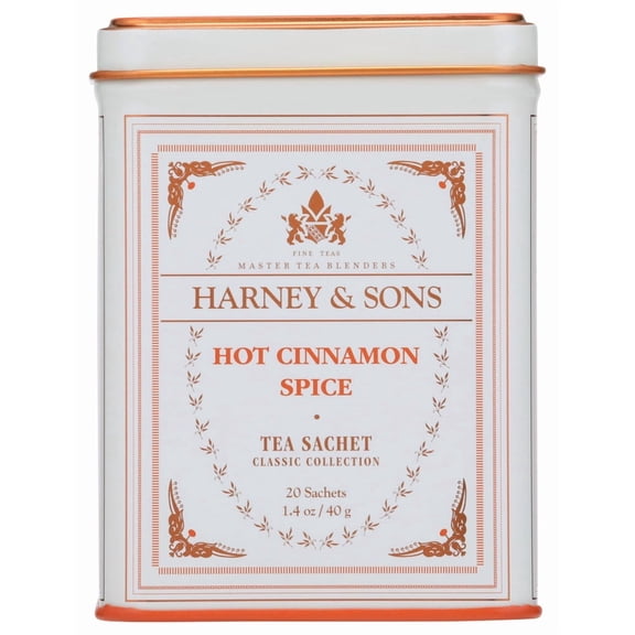 (Pack Of 4) Harney & Sons Tea Hot Cinnamon Spice 20 bag