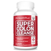 Pack Of 4 Health Plus Colon Cleanse Super 120 Capsules
