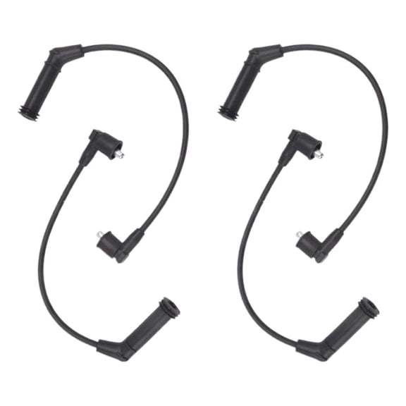 Pack Of 4 High Performances Sparks Plugs Wires With Enhances Ignitions Efficiency 27501-02H00 Simple Installation for Accent