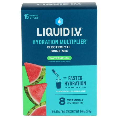 (Pack Of 4) Liquid IV Hydration Watermelon 8.4 Oz