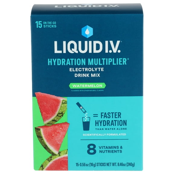 (Pack Of 4) Liquid IV Hydration Watermelon 8.4 Oz