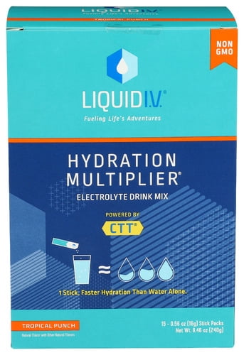 (Pack Of 4) Liquid Iv Hydration Punch 8.4 Oz