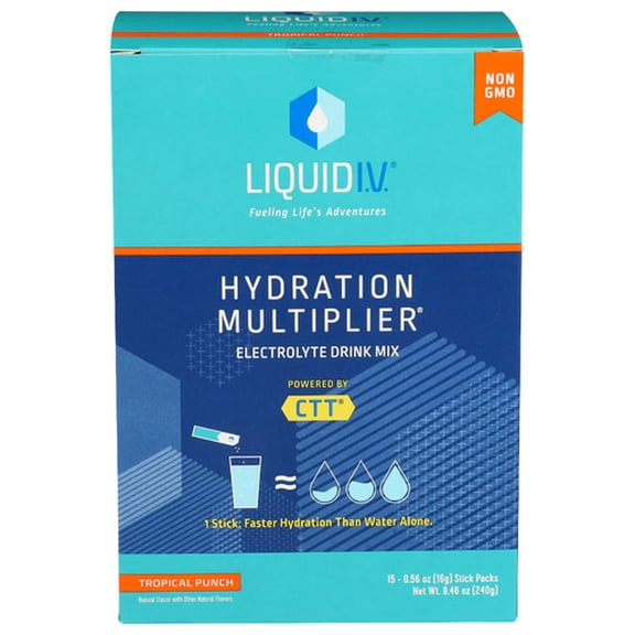 (Pack Of 4) Liquid Iv Hydration Punch 8.4 Oz