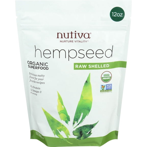 (Pack Of 4) Nutiva Hempseed Shelled 12 Oz