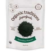 Pack Of 4 Organic Traditions Superfood Spirulina 5.3 Oz