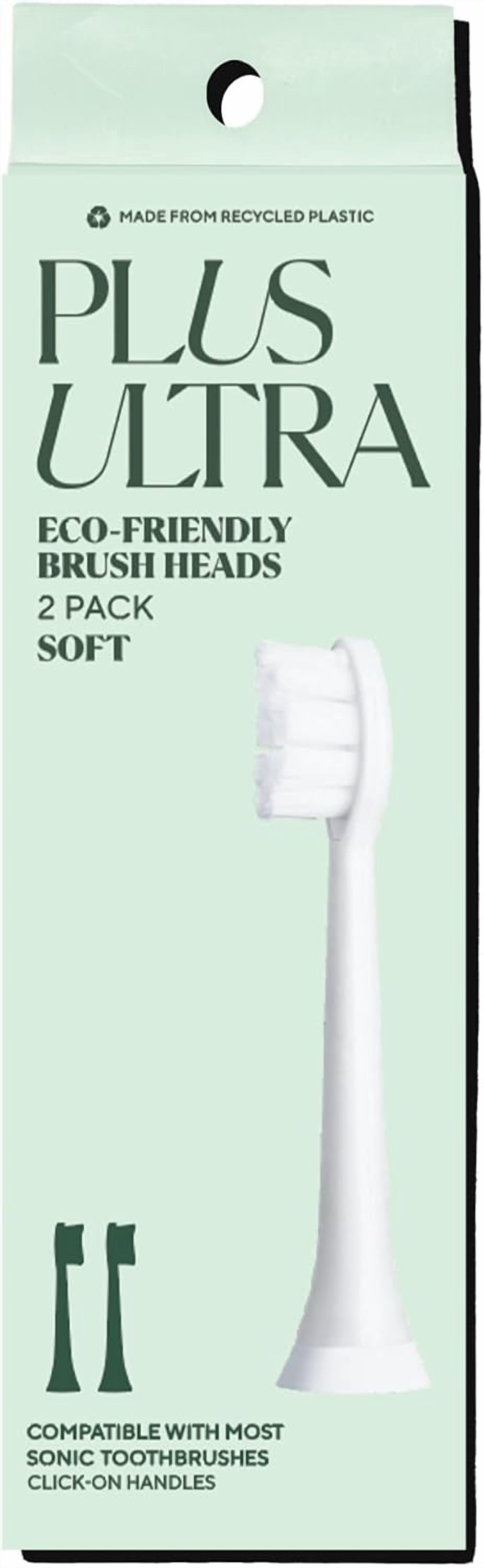 (Pack Of 4) Plus Ultra Toothbrush Replacement Heads 2 Each