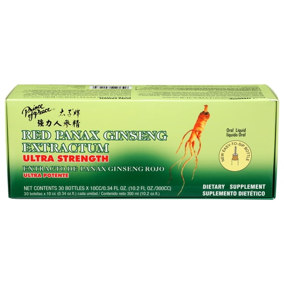 (Pack Of 4) Prince Of Peace Ginseng Panax Red Extractum 30 Pieces