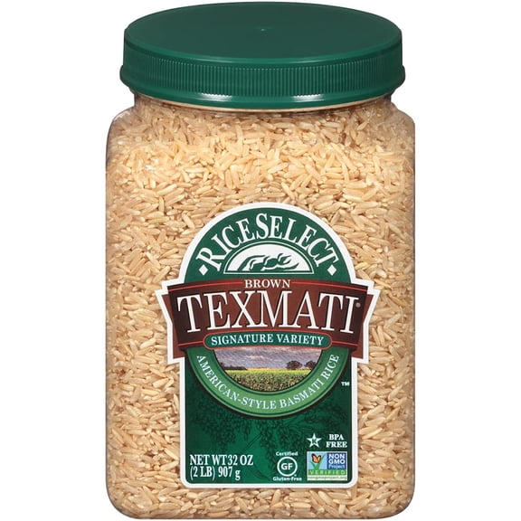 (Pack Of 4) Riceselect Rice Texmati Brown 32 Oz