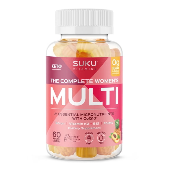 (Pack Of 4) SUKU Vitamins Womens Multivitamin Gummy 60 Pieces