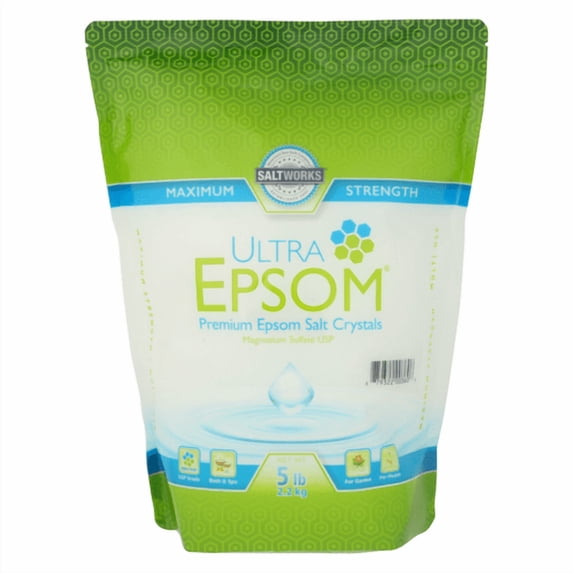 (Pack Of 4) Saltworks Epsom Salt 1 bag