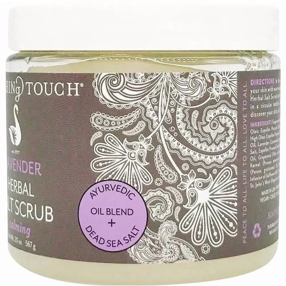 (Pack Of 4) Soothing Touch Scrub Salt Lavender 20 Oz
