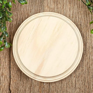 Pine Circle Plaque Round Wood Plaque Wooden Circle - Temu
