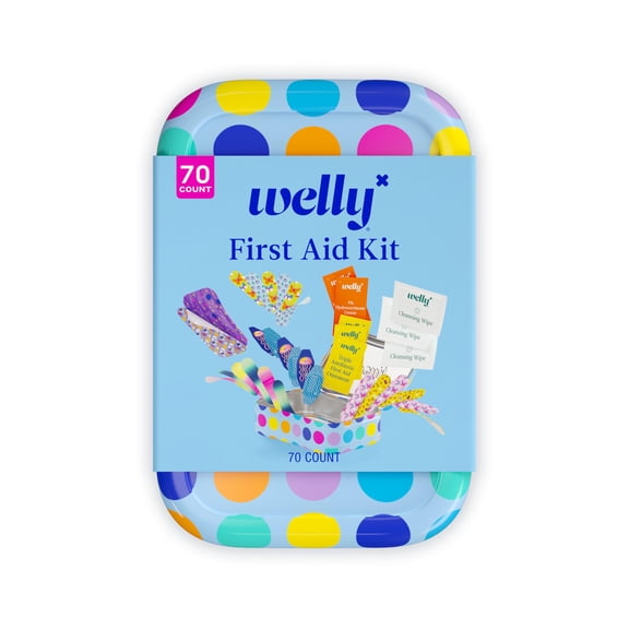 (Pack Of 4) Welly Kit First Aid 70 Pieces