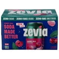 thumbnail image 1 of (Pack Of 4) Zevia Soda Cherry Cola 72 Fl Oz, (6 Cans per Pack), 24 Cans Total, 1 of 7