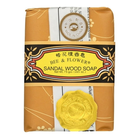 (Pack Of 48) Bee & Flower Soap Bar Sandalwood 2.65 Oz