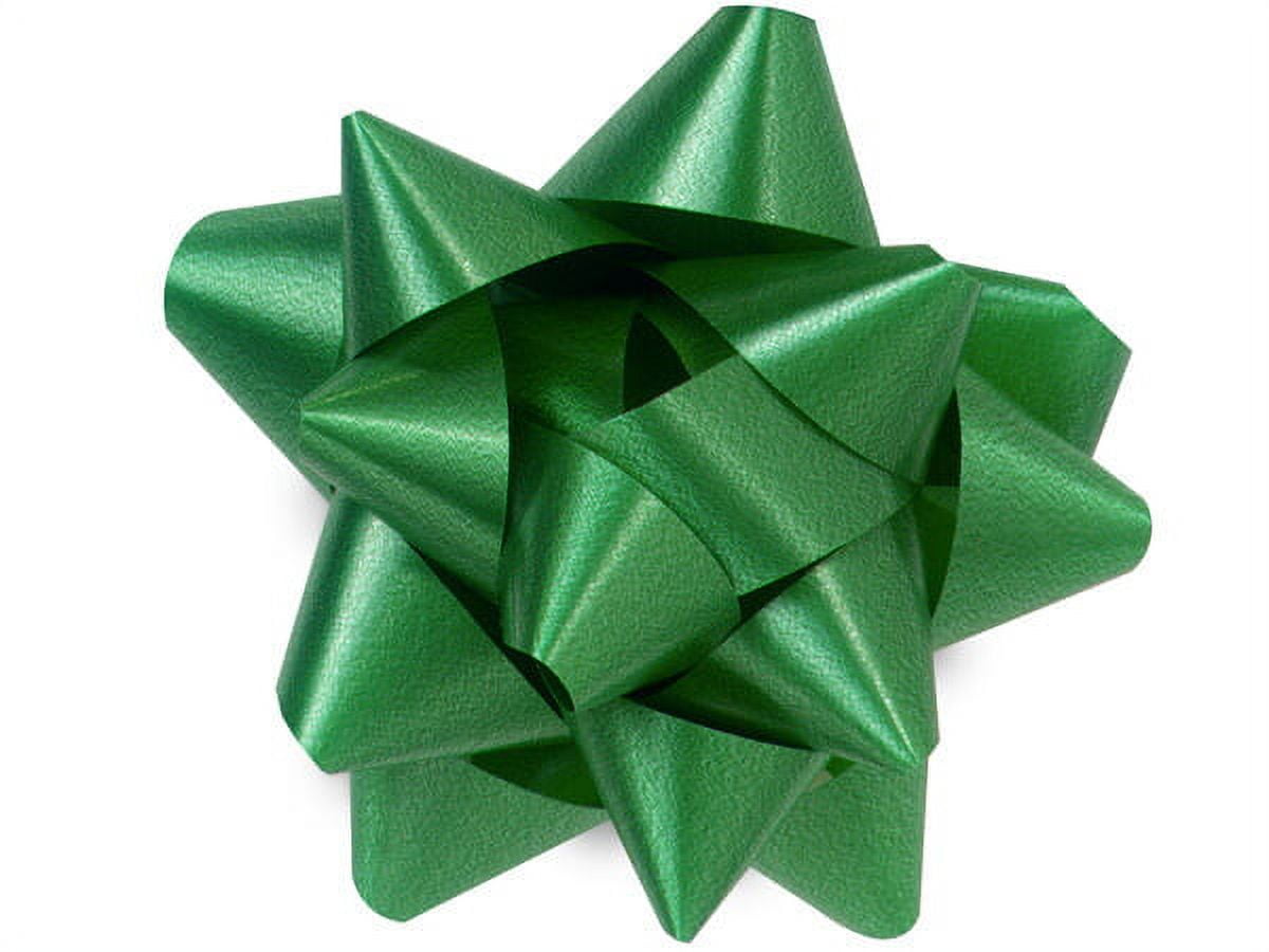 2 Unit Beauty Medium Star Gift Bows 3-1/2 Bows - Polypropylene Unit Pack 48