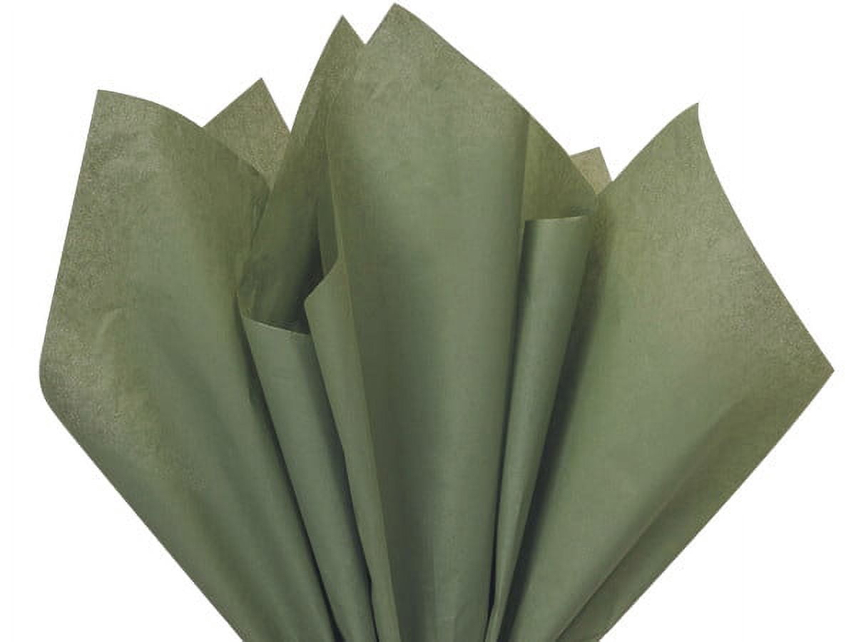 Pack Of 480, Solid Tapestry Tissue Paper 15 X 20" Sheet Half Ream Made From 100% Post Industrial Recycled Fibers Made In USA