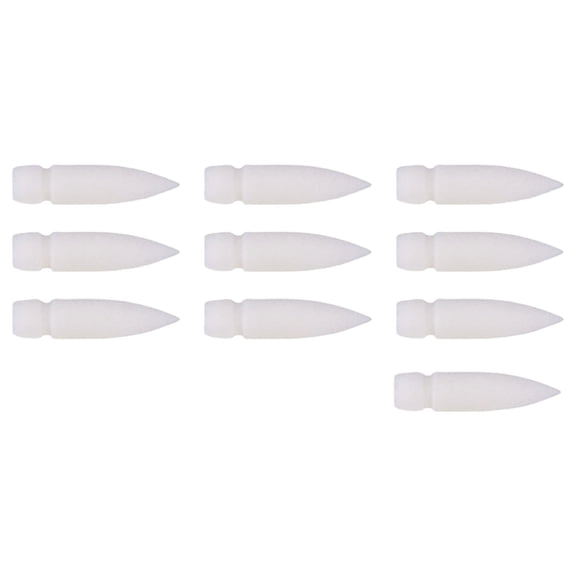 Pack Of 5/10 Acrylic Marker Replacements Brush Tip 1mm-5mm Line Wide Liquid Acrylic Paint Pen Brush Tip For Art Painting