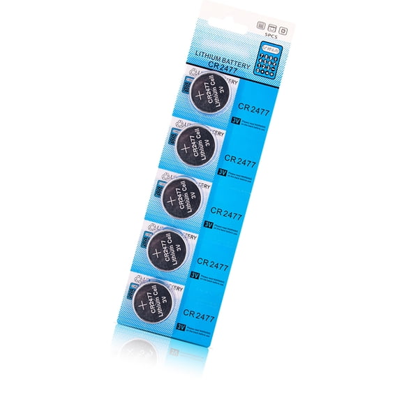 Pack Of 5/10 CR2477 Button Cell Batteries Lithium Button For Remote Controls Small Electronics Long Lifespans