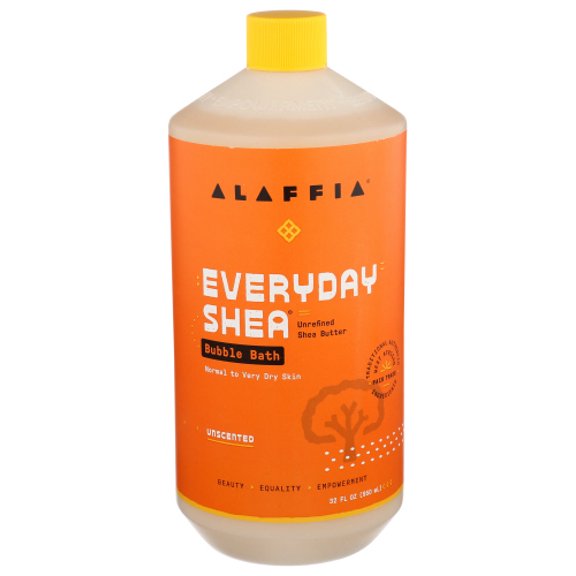 (Pack Of 5) Alaffia Everyday Bubble Bath Unscented 32 Fl Oz