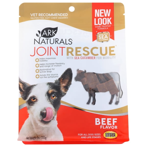 (Pack Of 5) Ark Naturals Pet Jerky Sea Salted Beef 9 Oz