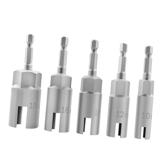Pack Of 5 Butterfly Nut Socket Driver In 10mm 12mm 14mm 16mm 18mm Size For Quick Bolts Adjustment Quick Installation