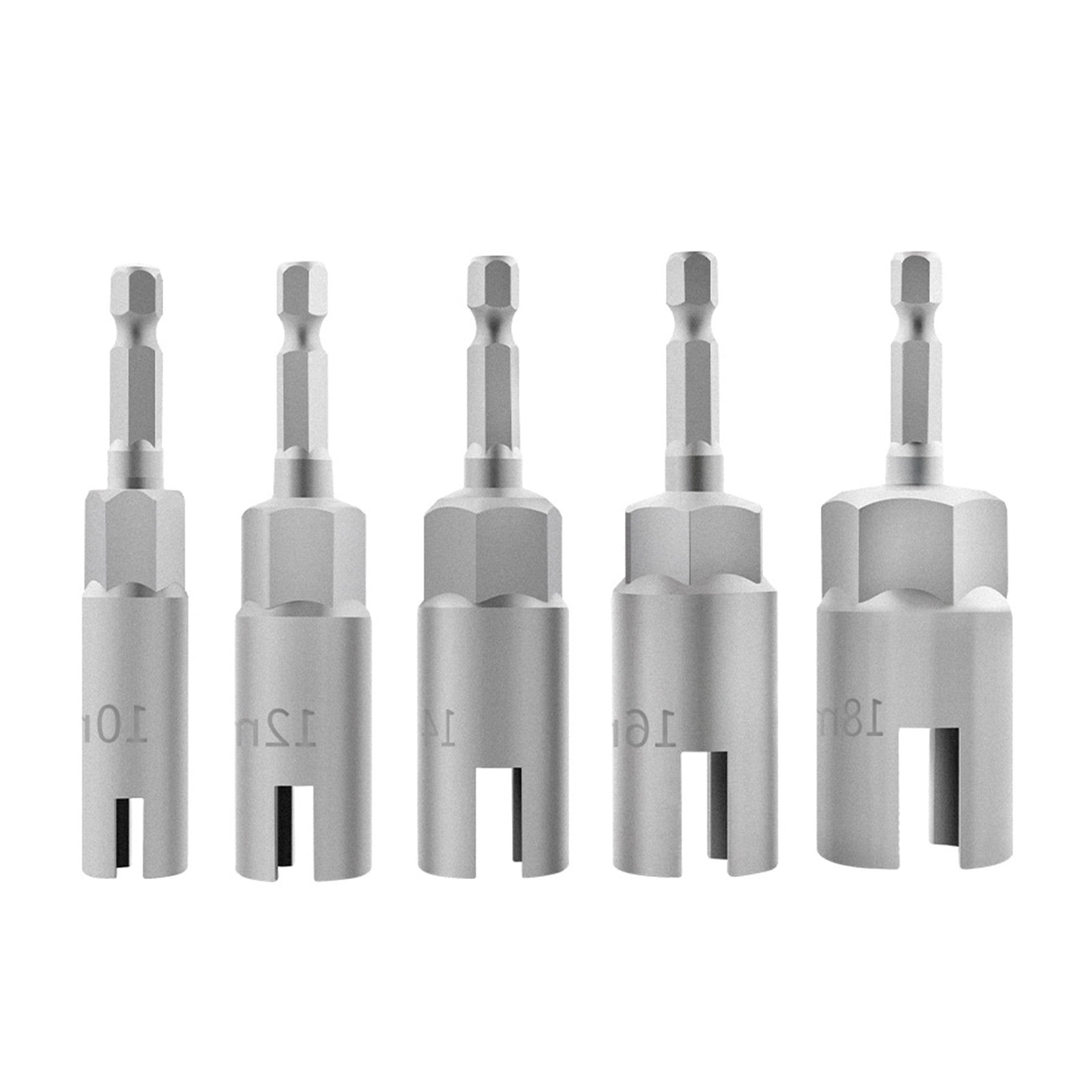 Pack Of 5 Butterfly Nut Socket Driver In 10mm 12mm 14mm 16mm 18mm Size ...