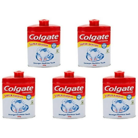 Pack Of 5 - Colgate Tooth Powder - 200 Gm (7.0 Oz)