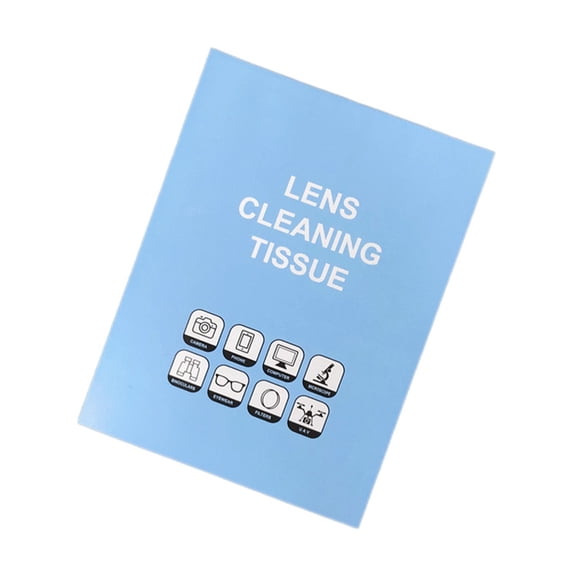 Pack Of 5 Lens For DSLR Cameras LCD Devices Eyeglass Care Sheets Paper