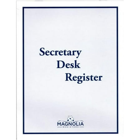 Pack Of 5 Premium Check Registers For Deskbook Checks, Secretary Desk Register, Size: 6 3/8 X 8 1/4 (10 Registers)