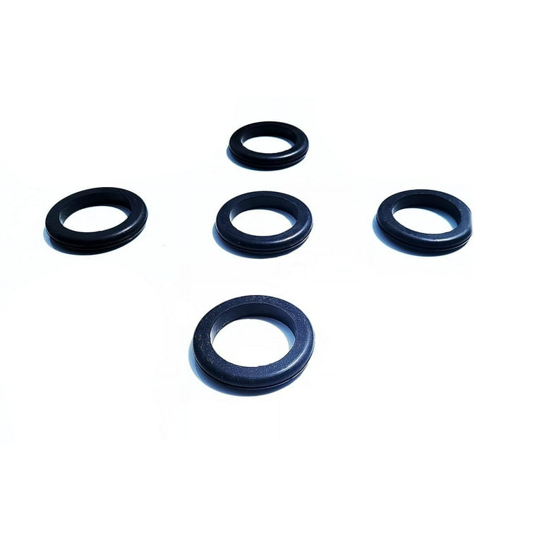 Pack Of 5 Rubber Grommets 2-3/8 Inside Diameter - 1/16 Width - Fits: 2  PVC Pipes 