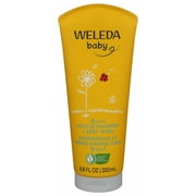 Pack Of 5 Weleda Body Wash & Shampoo Calendula 6.8 Fl Oz