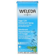 Pack Of 5 Weleda Deodorant Spray Sage 3.4 Fl Oz