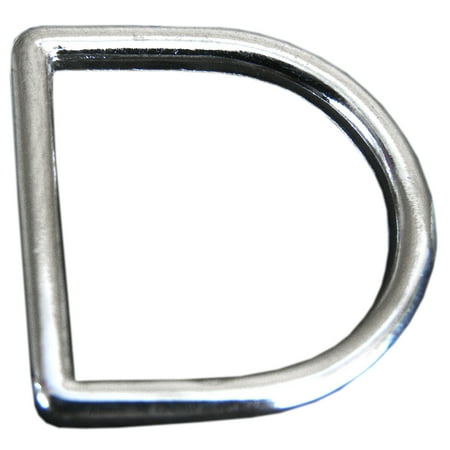 Pack Of 50 3/4 In Western Horse Tack Die Cast Dee Rings Nickel Plated