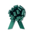 thumbnail image 1 of Pack Of 50, 4" Solid Hunter 100% Polypropylene Flora Satin Gift Pull Bows 18 Loops For Gift Baskets & Gift Packaging, 1 of 1