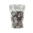 thumbnail image 1 of Pack Of 50, 6 X 9 X 2.5" Snowflakes Stand Up Zipper Top 2.5 Mil Bags For Food Packaging, 1 of 1