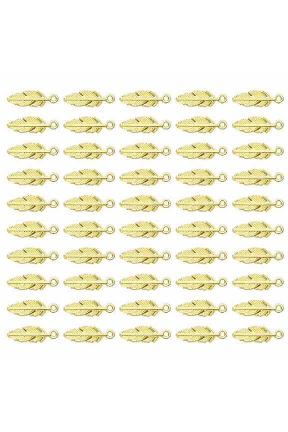 Pack Of 50 Charm Pendant For Fashion Jewelry And Craft Enthusiasts