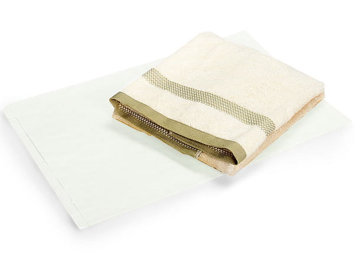 Pack Of 500, 16 x 3.75 x 24" Solid White Paper Merchandise Bag Made in USA