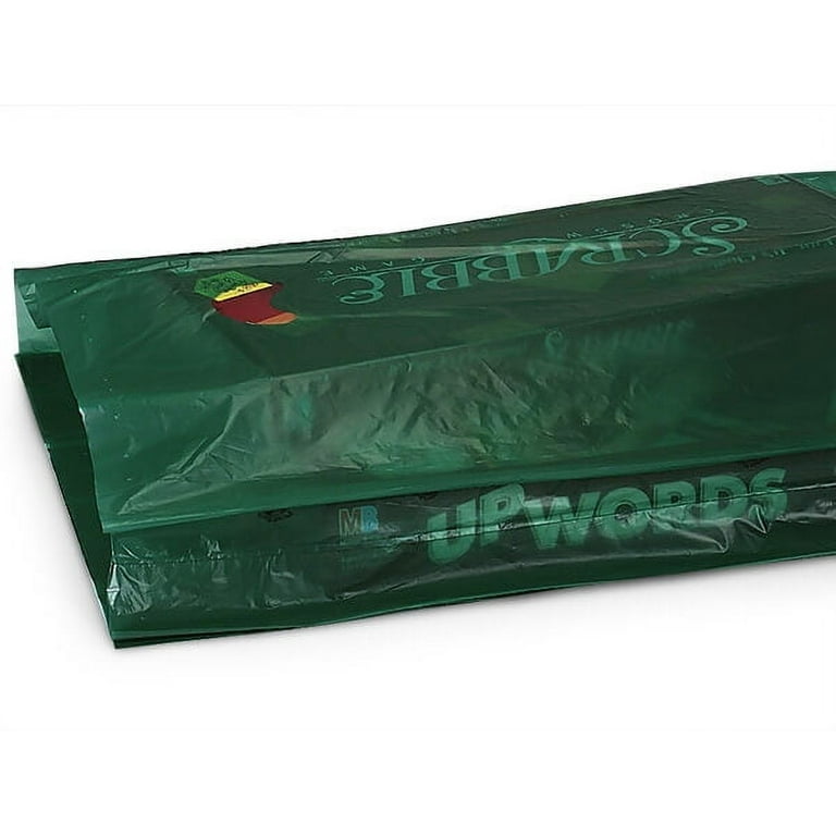 16 x 4 x 24 Dark Green Satin High Density Plastic Bags - 0.75 Mil