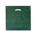 thumbnail image 1 of Pack Of 500, 20 x 20" x (With 5" Bottom Gusset) Solid Dark Green Super Gloss Recycled Plastic Bags 1.50 Mil Made in USA, 1 of 1
