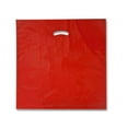 thumbnail image 1 of Pack Of 500, 20 x 20" x (With 5" Bottom Gusset) Solid Red Super Gloss Recycled Plastic Bags 1.50 Mil Made in USA, 1 of 1