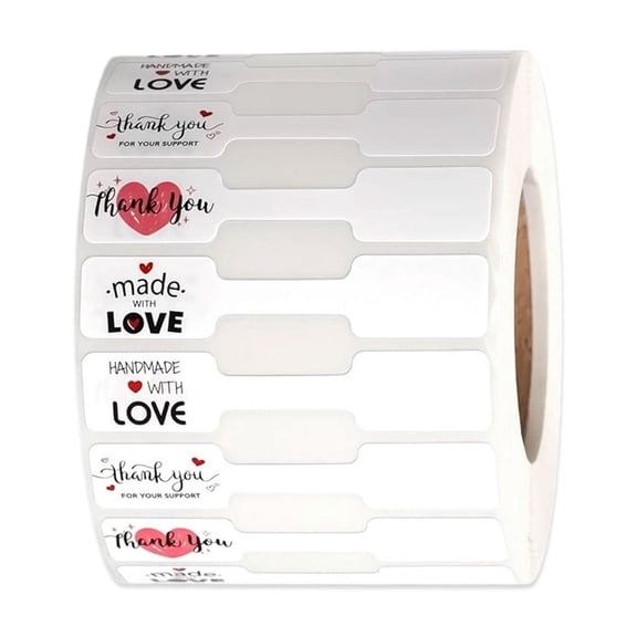 Pack Of 500 Strong Adhesive Jewelry Pricing Labels Blanks Writeable Stickers For Handmade Craft Display And Retail Use