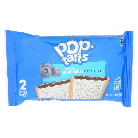 (Pack Of 54) Kellogg's Pop Tarts Frosted Blueberry 3.3 Oz