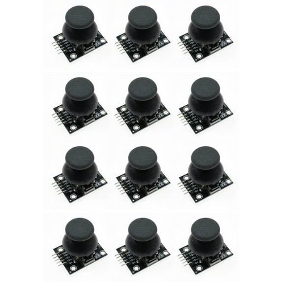 Pack Of 6/12 Joystick Modules XY Axis Game Controller Sensor Board For ...